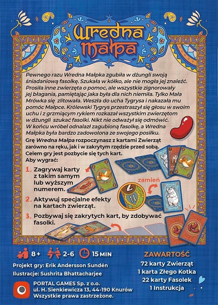 Portal Games, Wredna Małpa, gra karciana