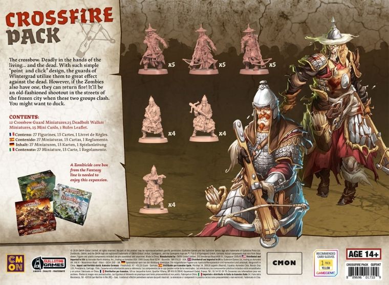 Portal Games, Zombicide: Biała Śmierć, Pakiet Kuszników, dodatek do gry