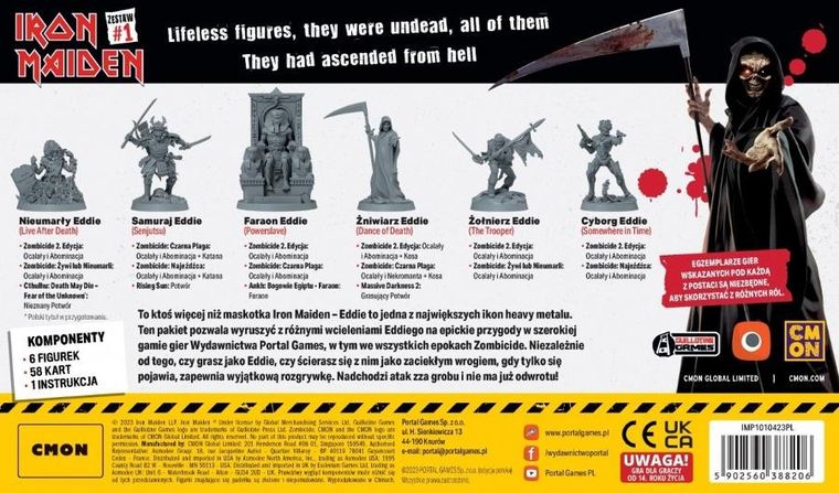 Portal Games, Zombicide: Iron Maiden, dodatek do gry