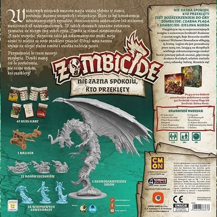Portal Games, Zombicide, Nie zazna spokoju kto przeklęty, dodatek do gry