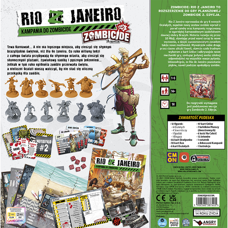 Portal Games, Zombicide: Rio z Janeiro, dodatek do gry