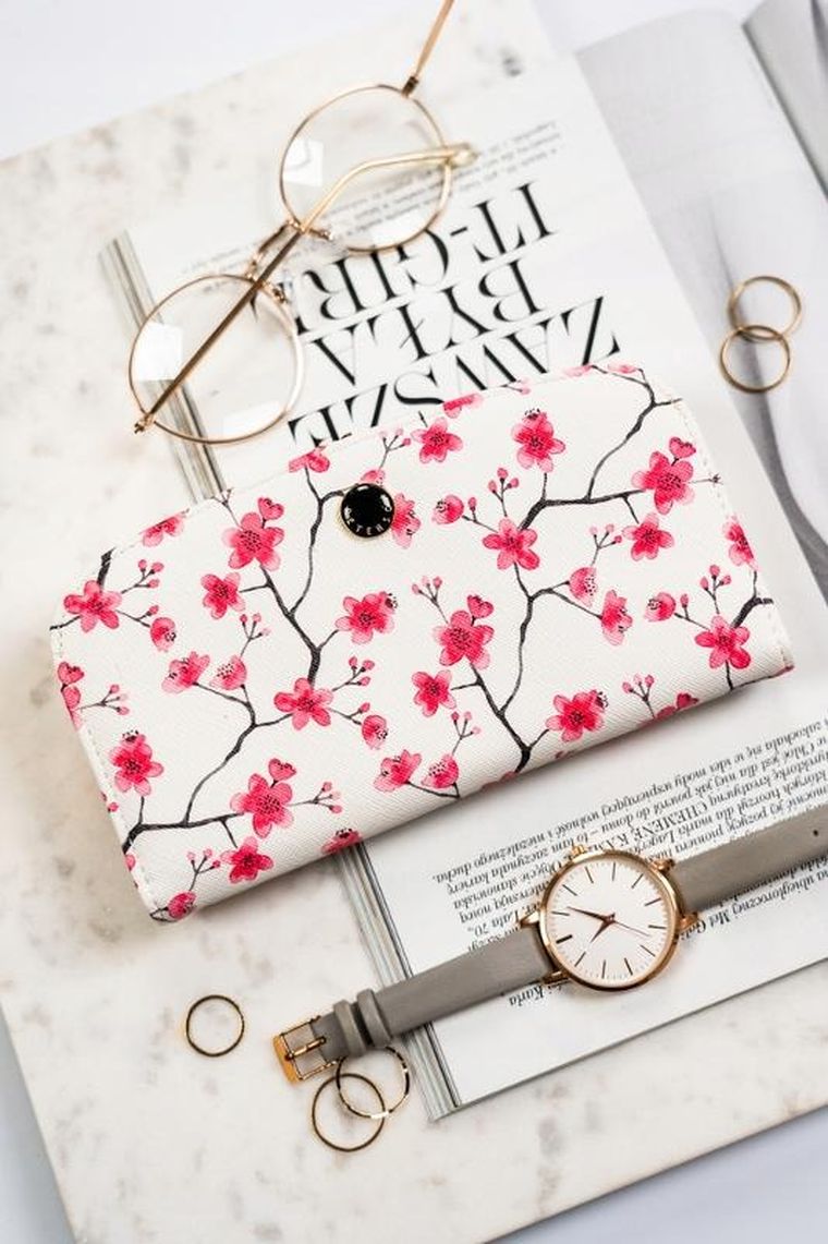 Portfel, biały, skóra ekologiczna, RFID, Peterson