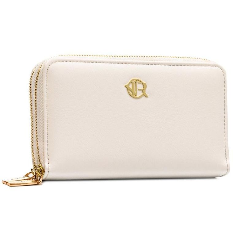 Portfel, biały, skóra ekologiczna, Rovicky