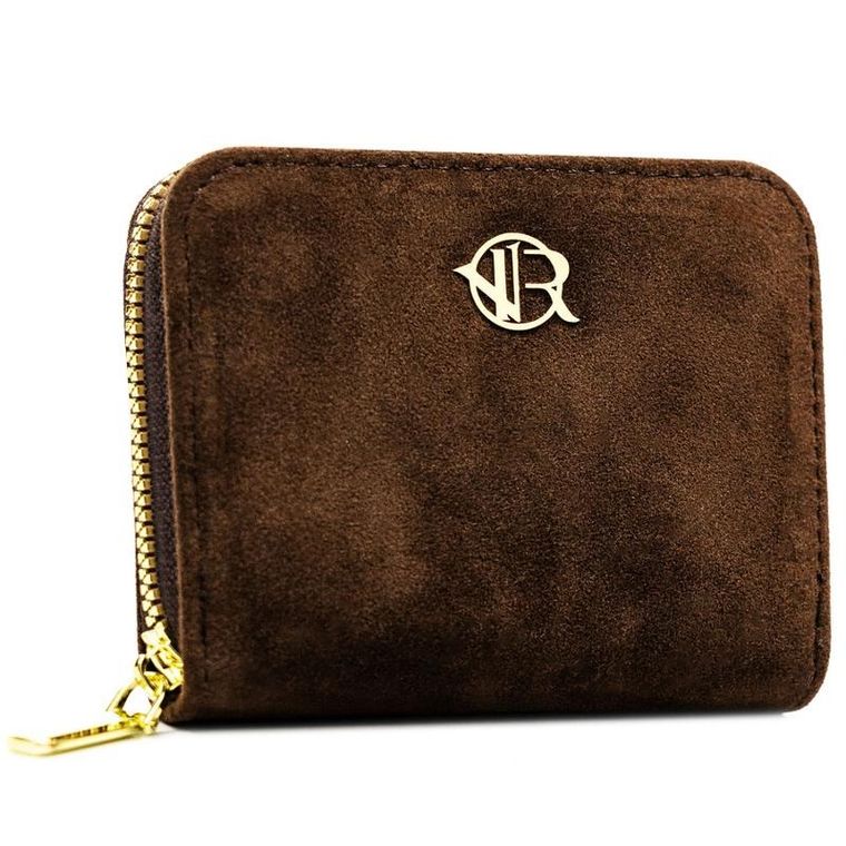 Portfel, brązowy, skóra ekologiczna, Rovicky