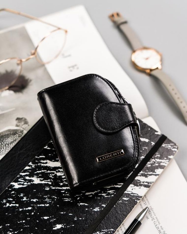 Portfel, czarny, Lorenti