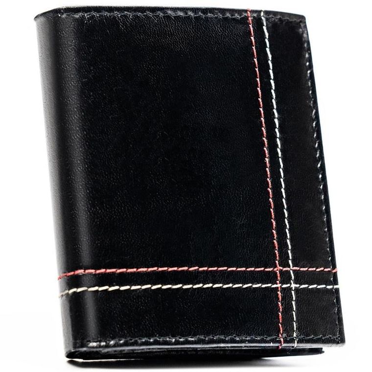 Portfel, czarny, skórzany, RFID, Always Wild