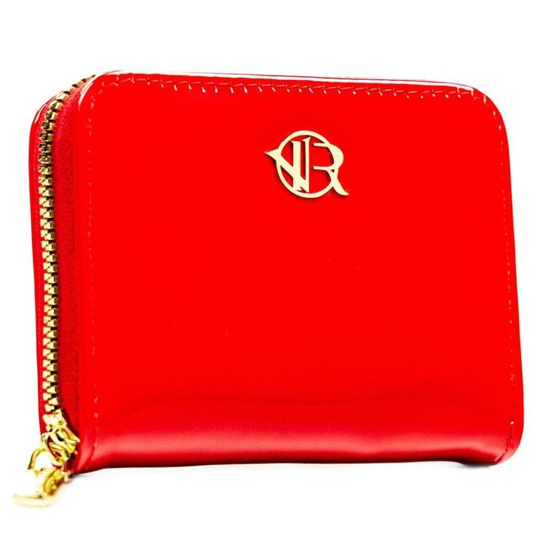 Portfel, czerwony, skóra ekologiczna, Rovicky