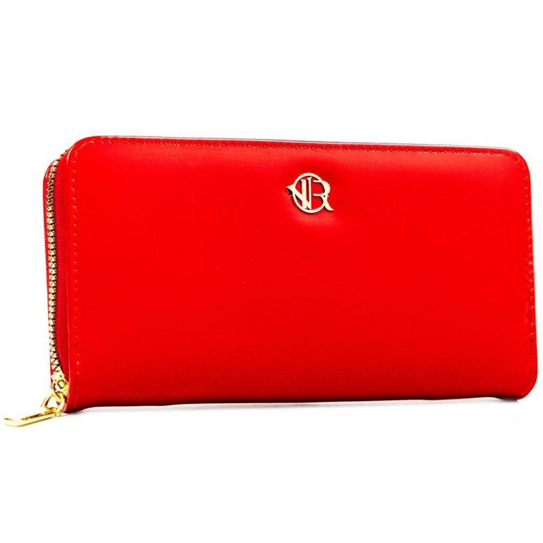 Portfel, czerwony, skóra ekologiczna, Rovicky