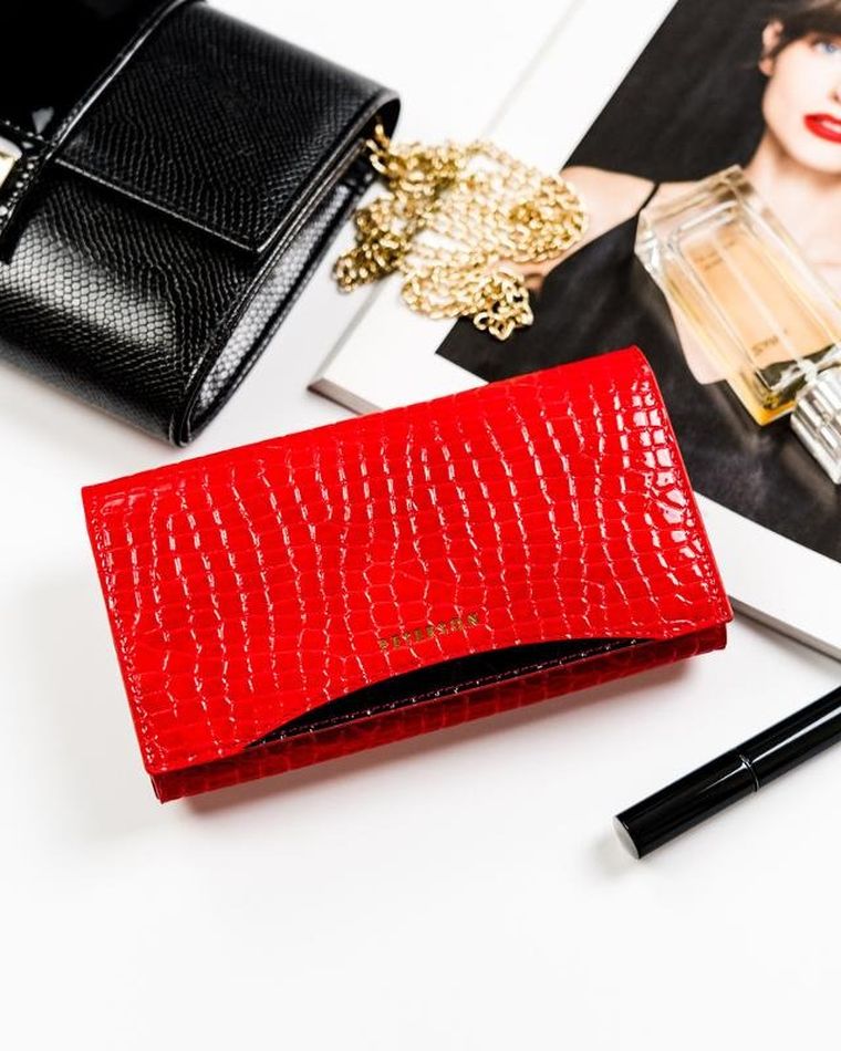 Portfel, lakierowany, Peterson