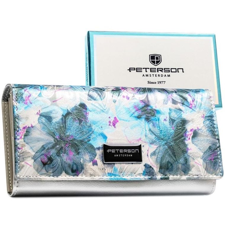 Portfel, mix, skóra ekologiczna, Peterson
