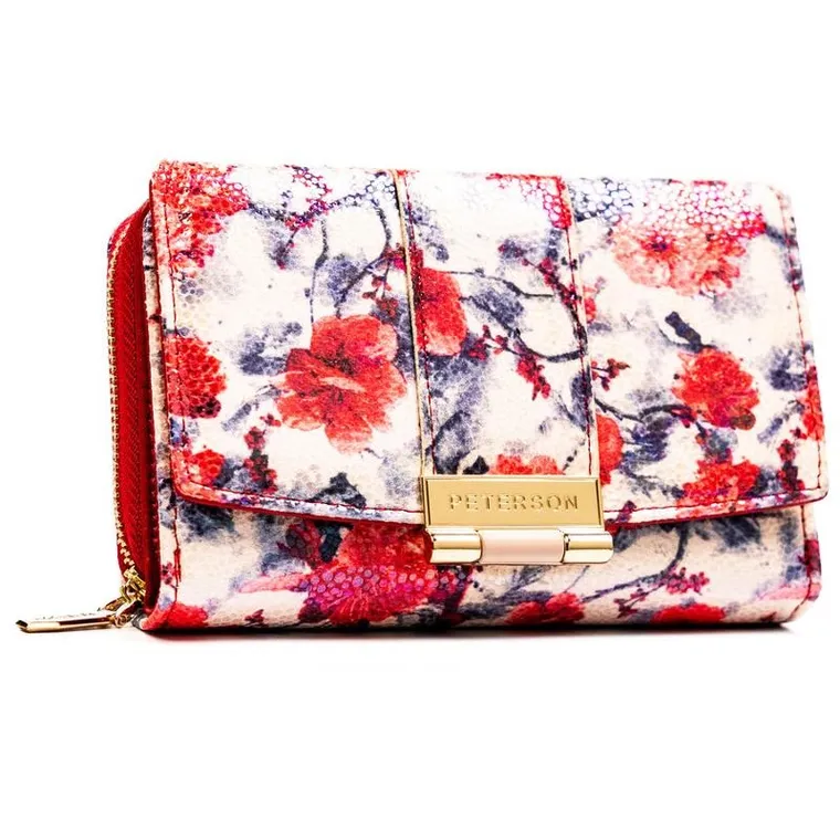 Portfel, mix, skóra ekologiczna, Peterson
