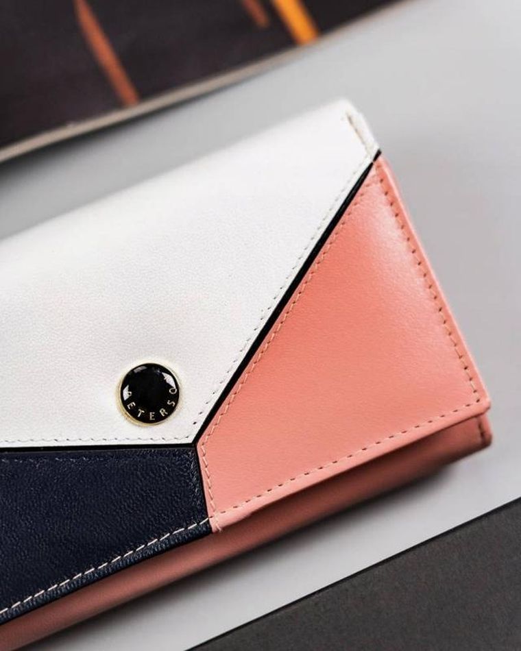 Portfel, mix, skórzany, Peterson