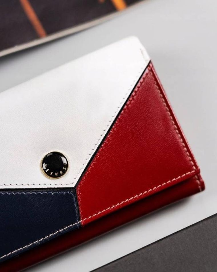 Portfel, mix, skórzany, Peterson