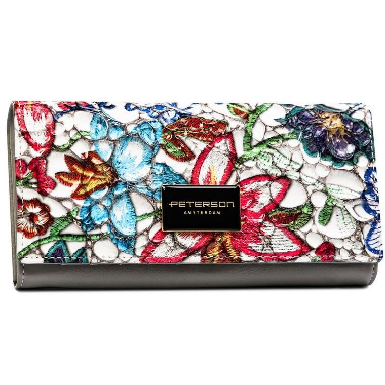 Portfel, mix, skórzany, Peterson