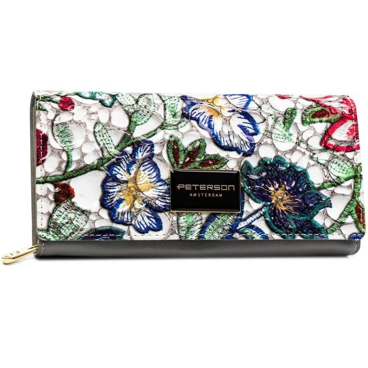 Portfel, mix, skórzany, Peterson