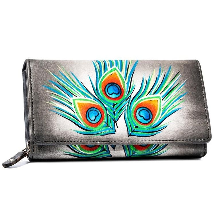 Portfel, mix, skórzany, Rovicky