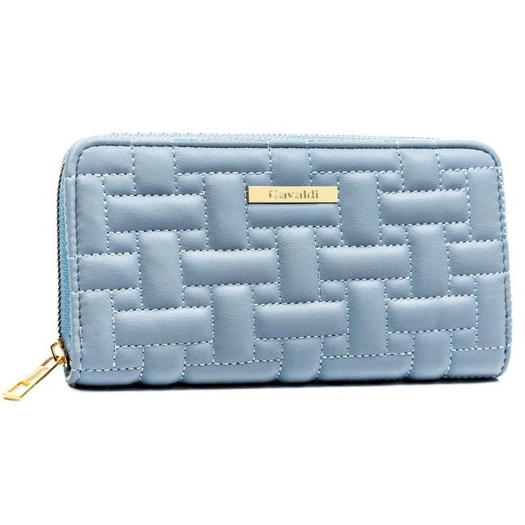 Portfel, niebieski, skóra ekologiczna, 4U Cavaldi