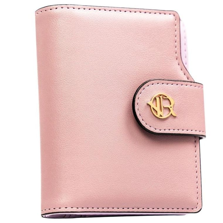 Portfel, różowy, skóra ekologiczna, RFID, Rovicky