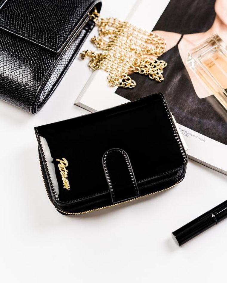 Portfel, skórzany, RFID, Peterson