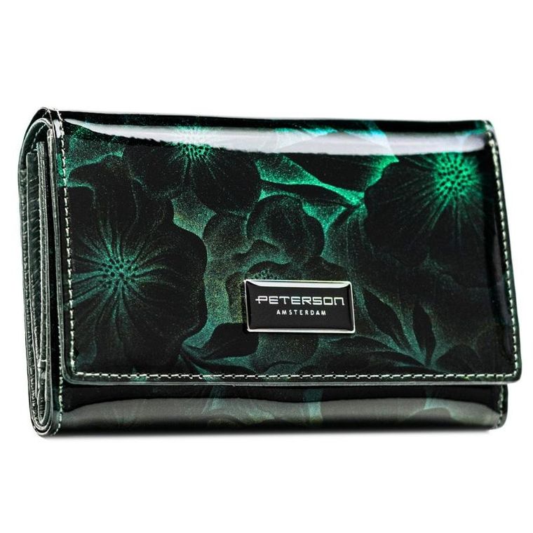 Portfel, zielony, Peterson