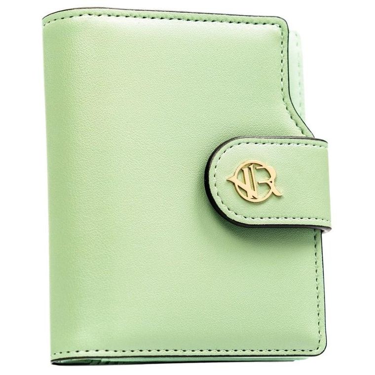 Portfel, zielony, skóra ekologiczna, Rovicky