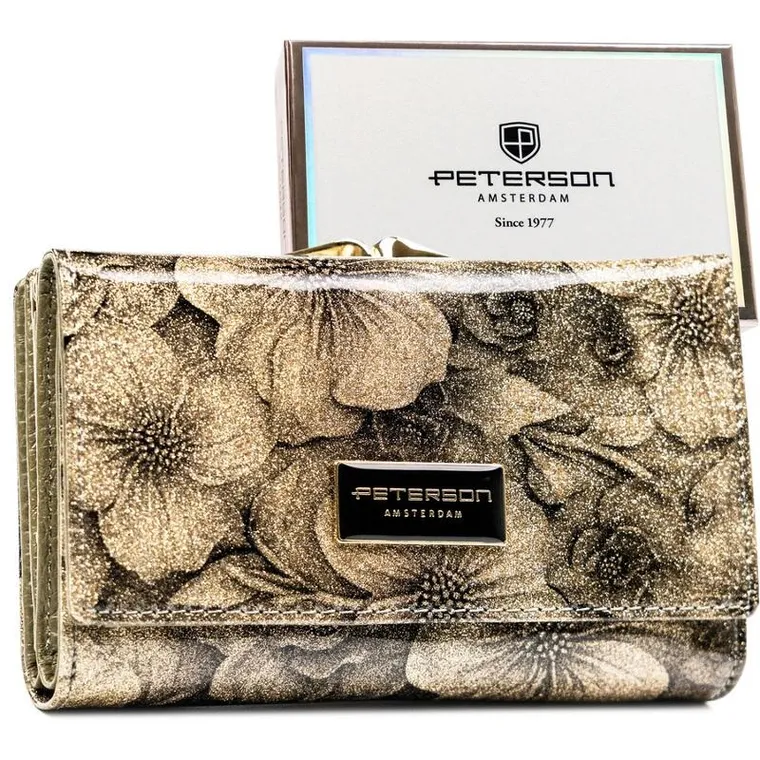 Portfel, złoty, Peterson
