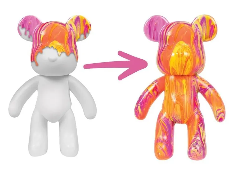 Pour Palz, miś do artystycznego malowania, mango mania