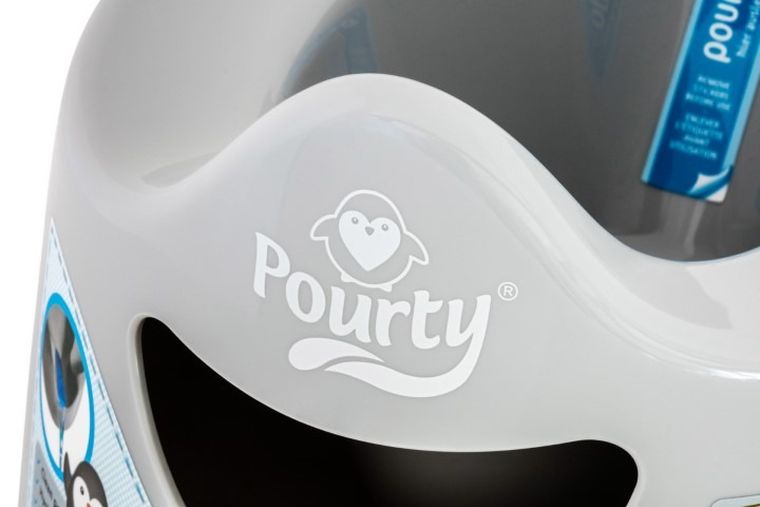 Pourty, nocnik, szary