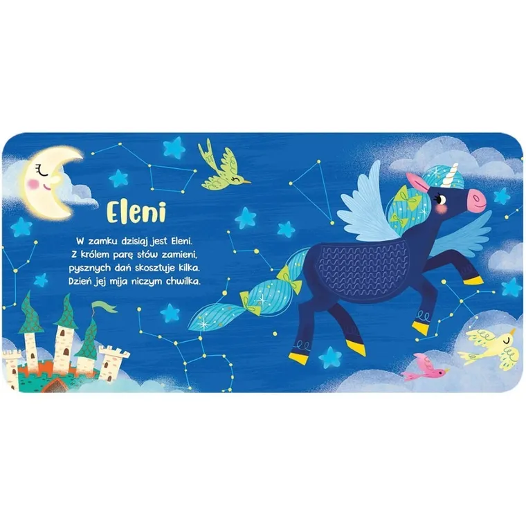 Poznaj i dotknij. Jednorożce. Książeczka sensoryczna