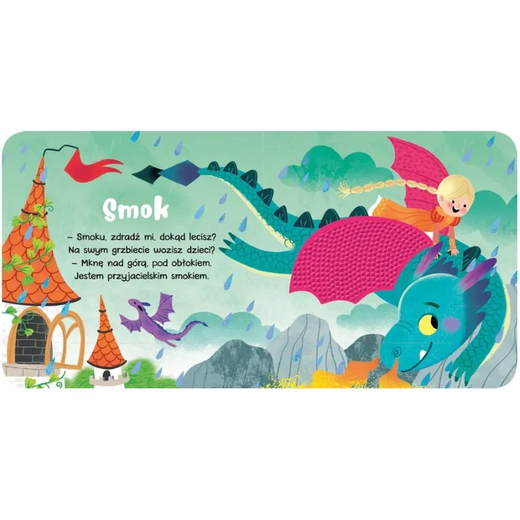 Poznaj i dotknij. W bajkach. Książeczka sensoryczna