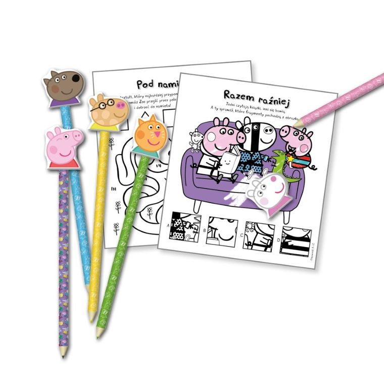 Poznaj przyjaciół. Świnka Peppa. Ulubione zabawy