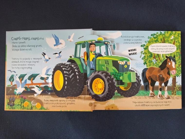 Pracowity dzień na wsi. Hop! Rozkładanka