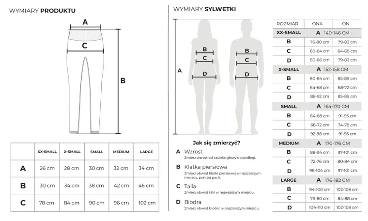 Prążkowane legginsy high waist NOWEAR