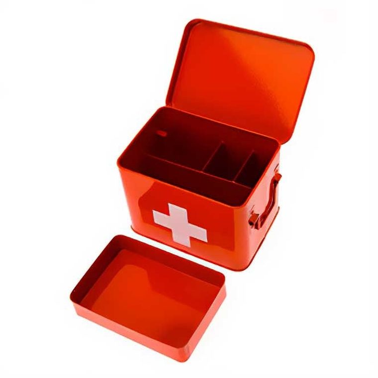 Present Time, metalowa apteczka, 21.5-15.5-16 cm