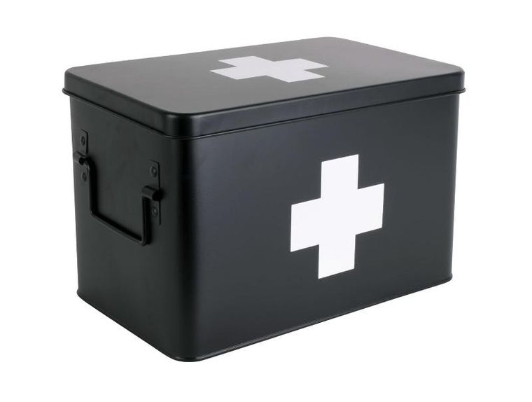 Present Time, metalowa apteczka, 31.5-19-21 cm