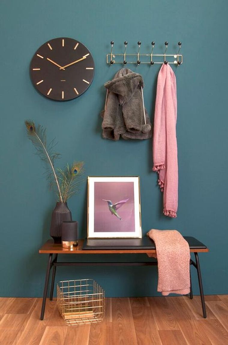 Present Time, wieszak na ubrania na ścianę, Saturnus glam, 53.5 cm