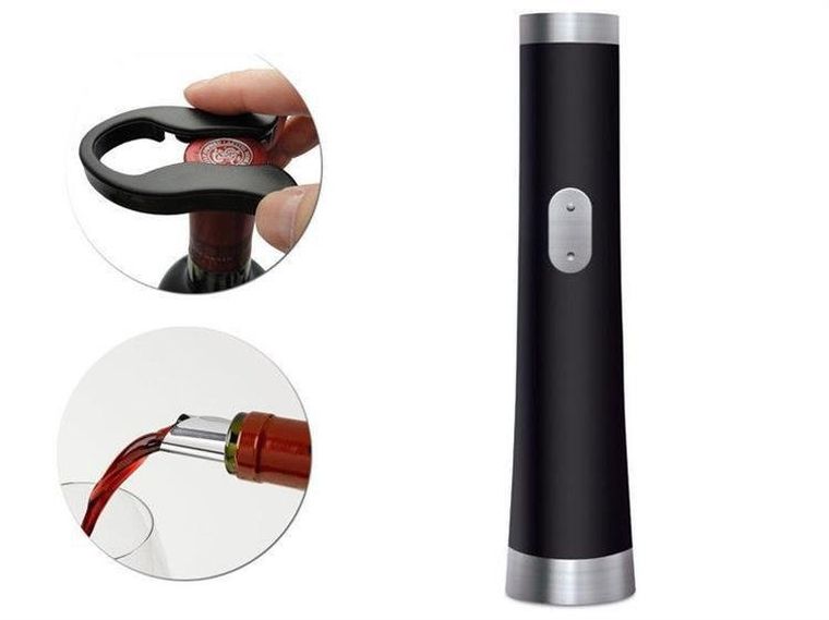 Prestige, elektroniczny korkociąg do wina z nalewakiem