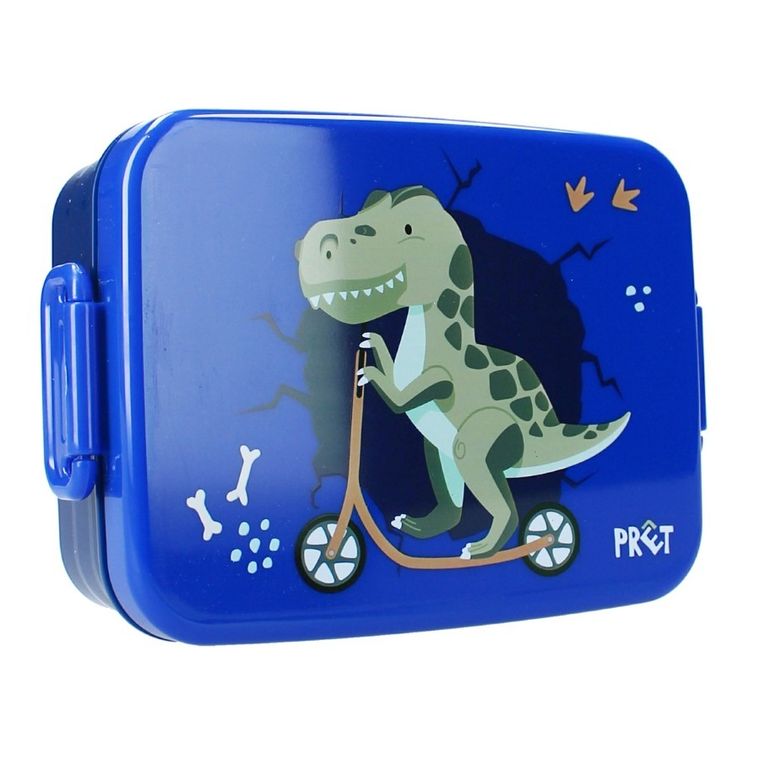 Pret, Dino, lunchbox z przegródką, navy