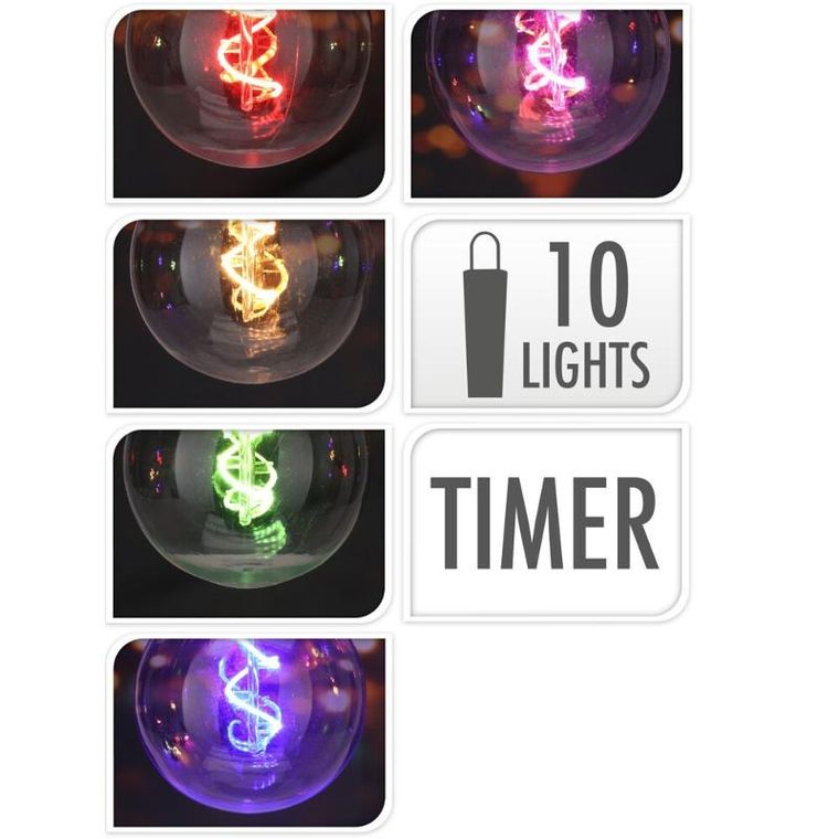 ProGarden, girlanda świetlna, 10 LED