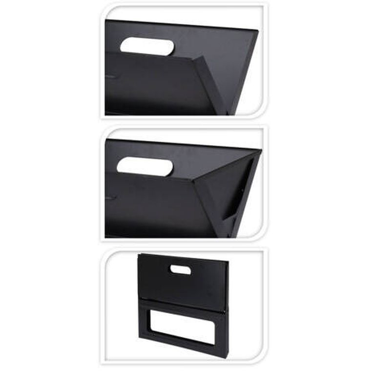 ProGarden, grill składany z kratką, 47.5-43 cm