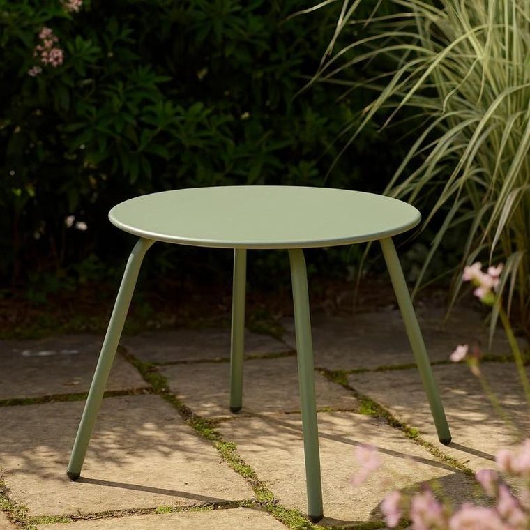 ProGarden, Rondo, okrągły stolik stalowy, tarasowy, 50 cm