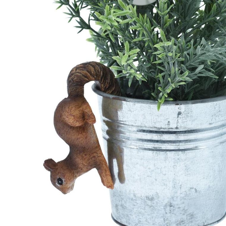 Progarden, zawieszka na doniczkę wesołe zwierzątko, polyresin, 9-4,5-8 cm