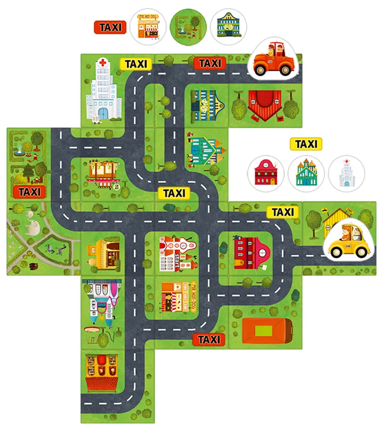 Promatek, Kukuryku, Taxi, gra logiczna