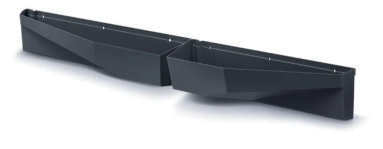 Prosperplast, kwietnik wertykalny, antracytowy, 4 elementy