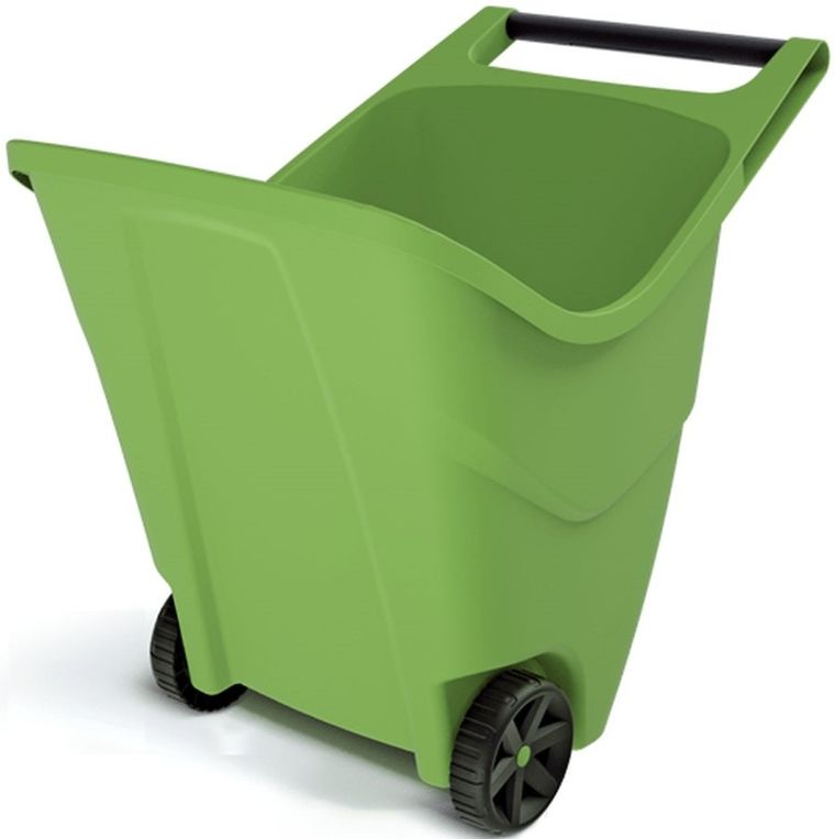 Prosperplast, Load Go II, taczka ogrodowa, oliwka