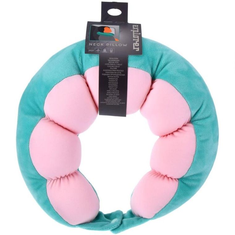 ProWorld, poduszka podróżna, rogal, 29-31-10 cm