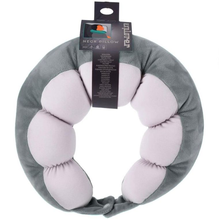 ProWorld, poduszka podróżna, rogal, 29-31-10 cm