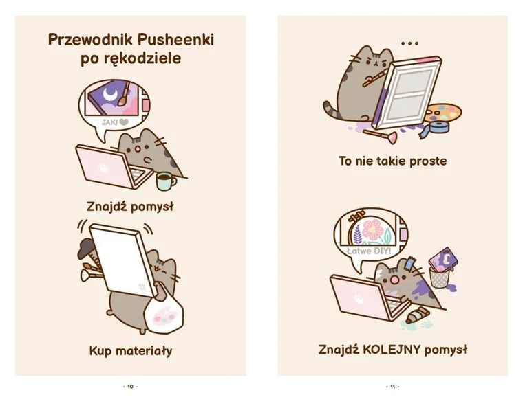 Przewodnik po wszystkim kotki Pusheen