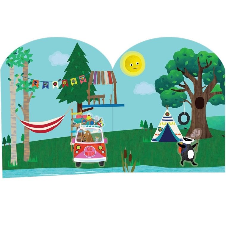 Przygoda. Zestaw naklejek wielokrotnego użytku