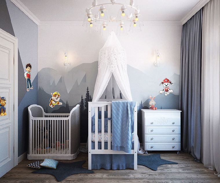 Psi Patrol, Chase, dekoracja ścienna